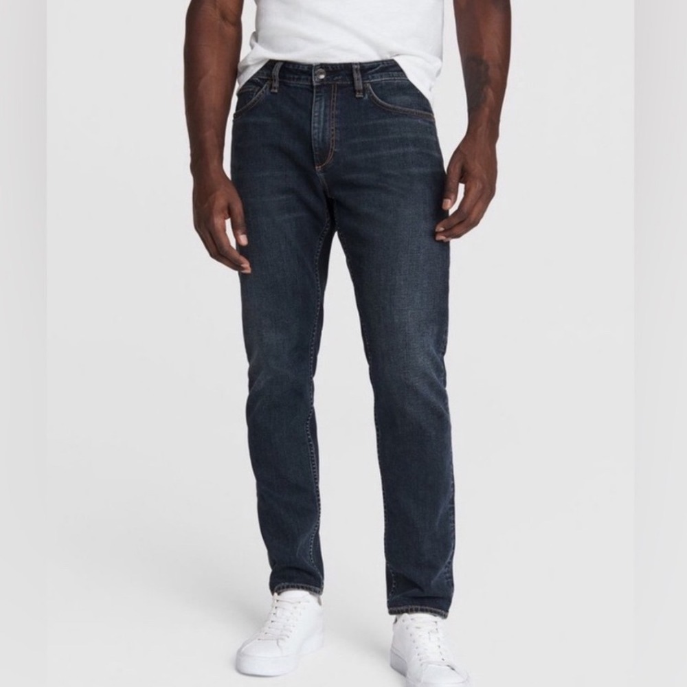 Rag & Bone Fit 2 Slim Jeans Mens 30x30 Casella Dark Wash Indigo